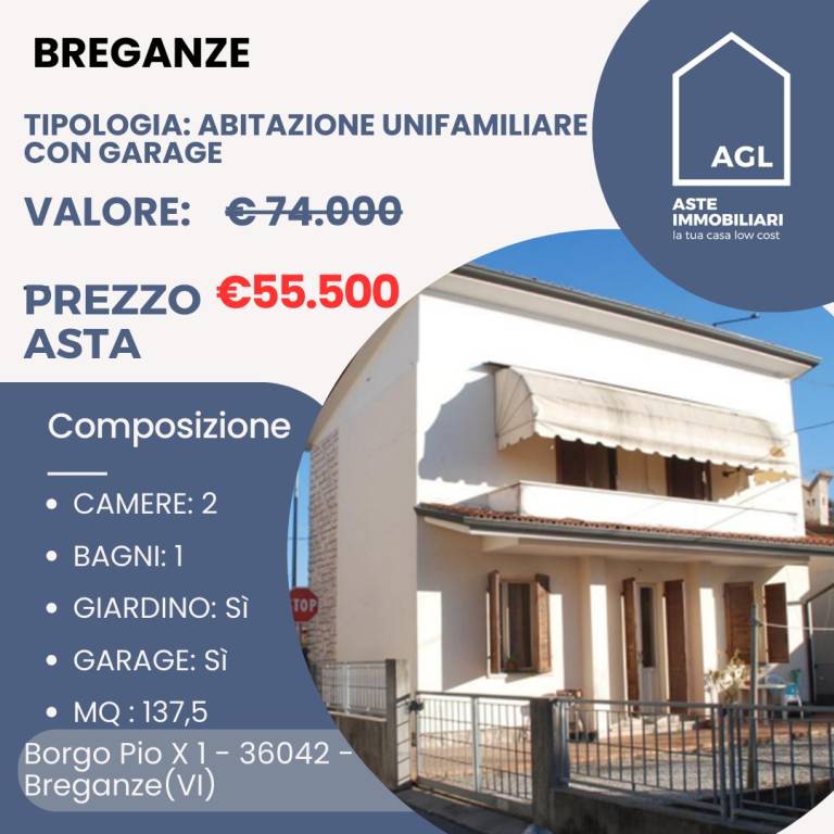 casa indipendente in vendita a Breganze