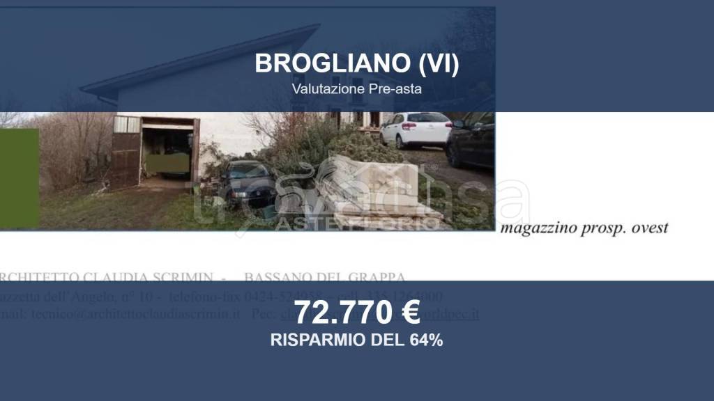 casa indipendente in vendita a Brogliano in zona Quargnenta
