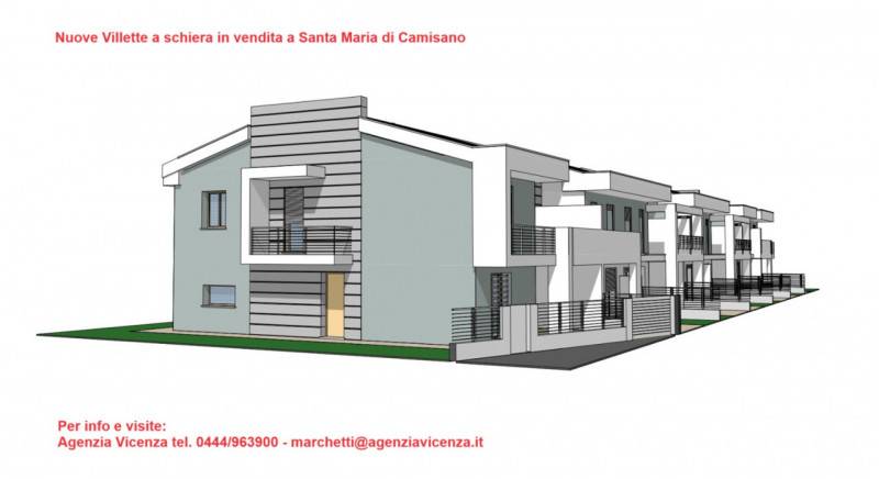 casa indipendente in vendita a Camisano Vicentino in zona Santa Maria