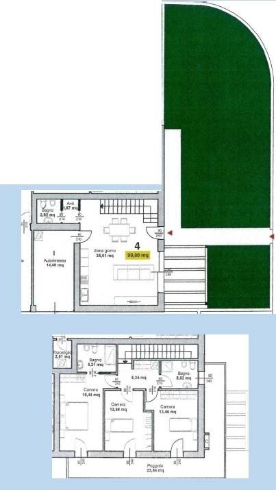 appartamento in vendita a Camisano Vicentino