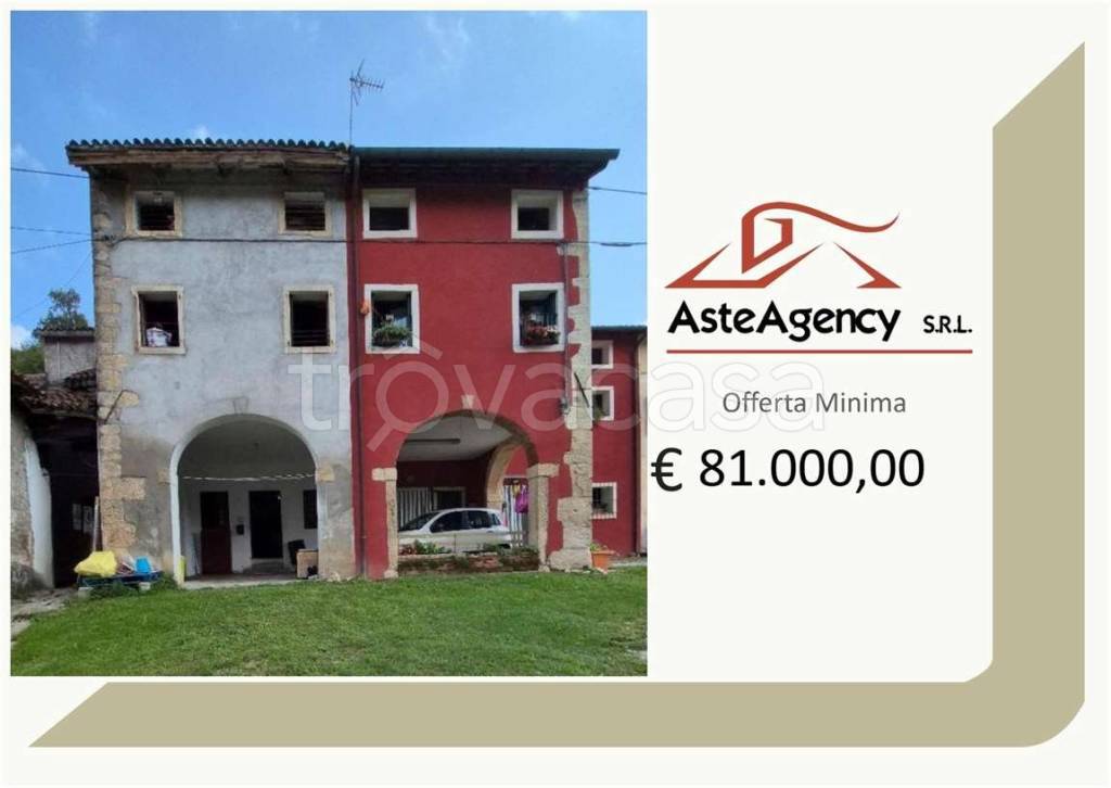 appartamento in vendita a Castelgomberto in zona Valle