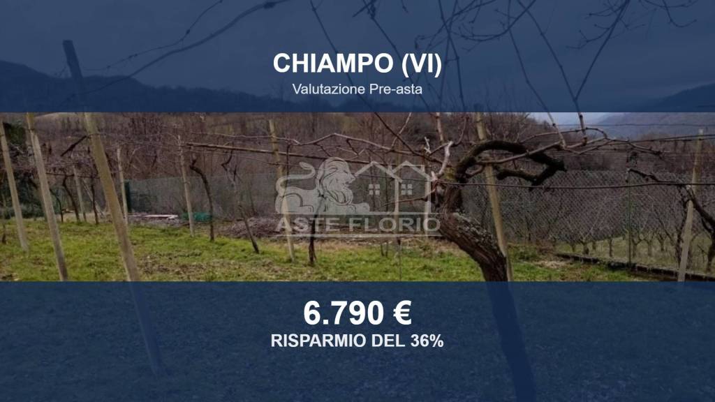 terreno in vendita a Chiampo in zona Arso