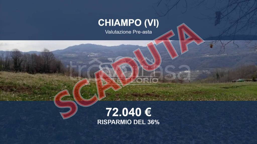 terreno in vendita a Chiampo in zona Arso