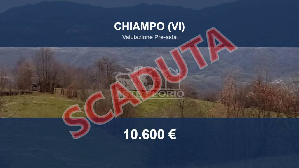 terreno in vendita a Chiampo in zona Arso