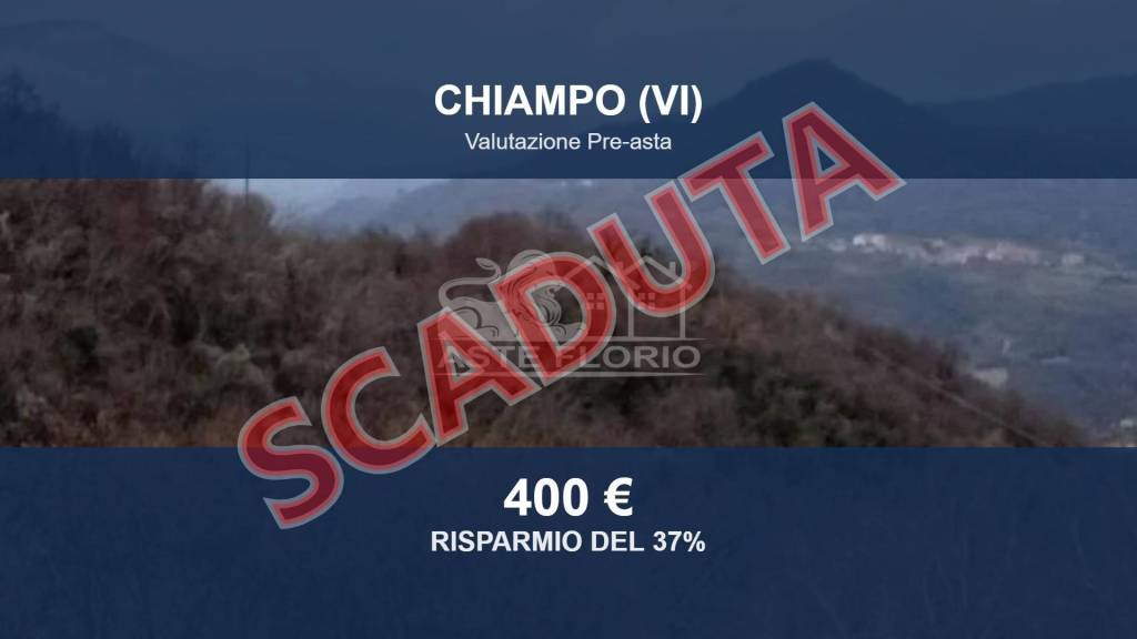 terreno in vendita a Chiampo in zona Arso
