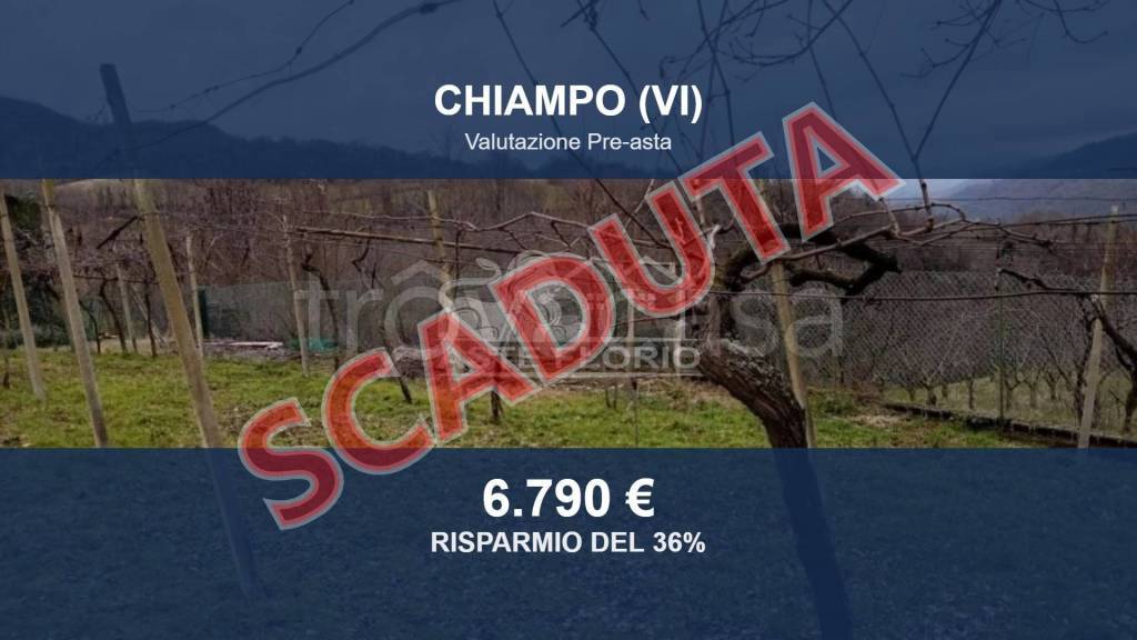 terreno in vendita a Chiampo in zona Arso