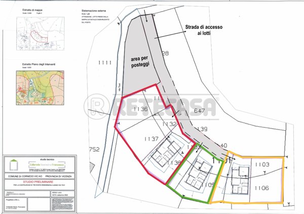terreno edificabile in vendita a Cornedo Vicentino in zona Cereda