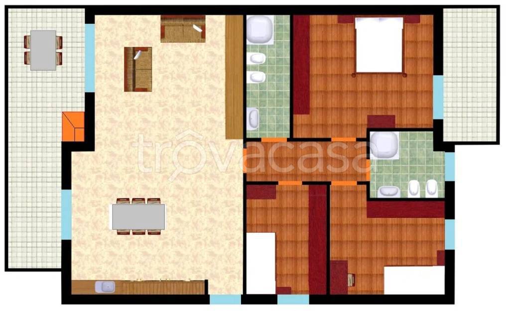 appartamento in vendita a Costabissara in zona Motta