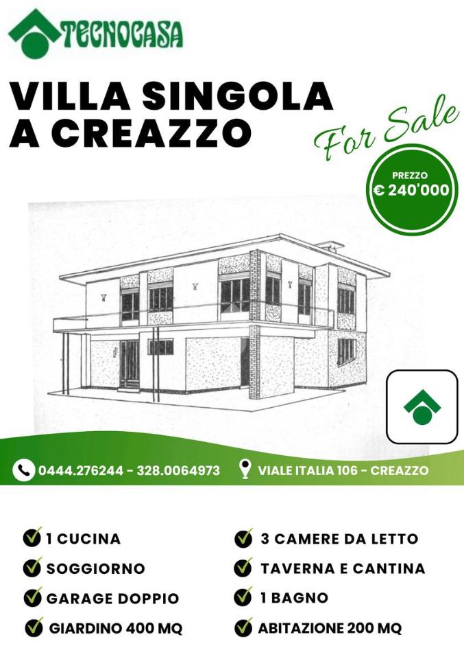 casa indipendente in vendita a Creazzo