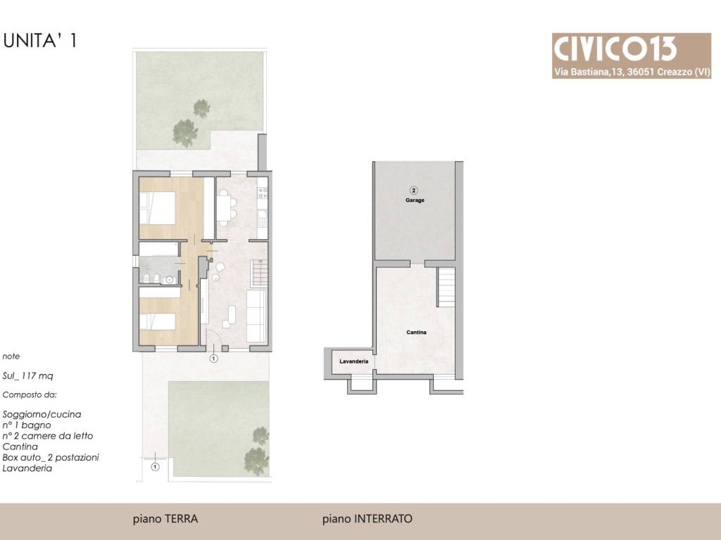 appartamento in vendita a Creazzo