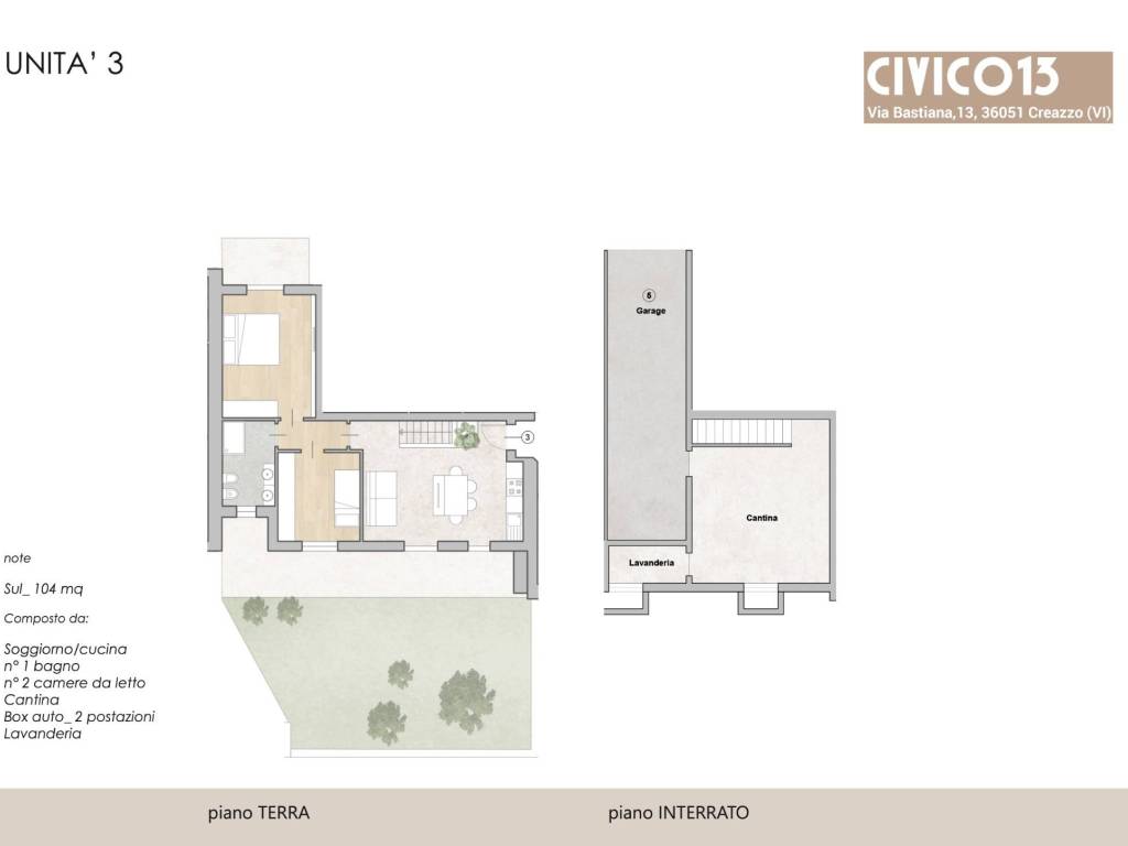 appartamento in vendita a Creazzo