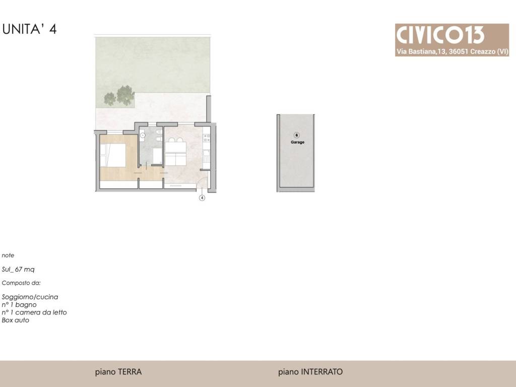 appartamento in vendita a Creazzo