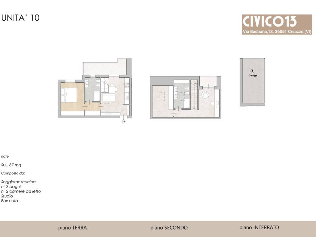 appartamento in vendita a Creazzo
