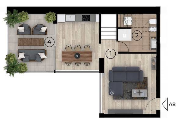 appartamento in vendita a Dueville