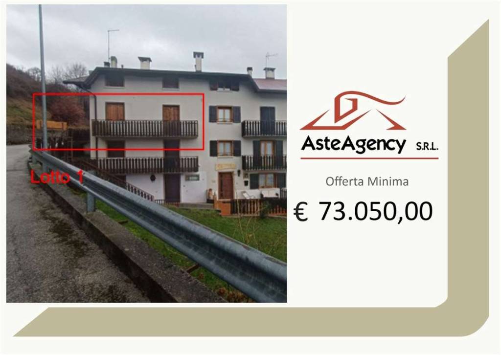 appartamento in vendita ad Enego in zona Fosse