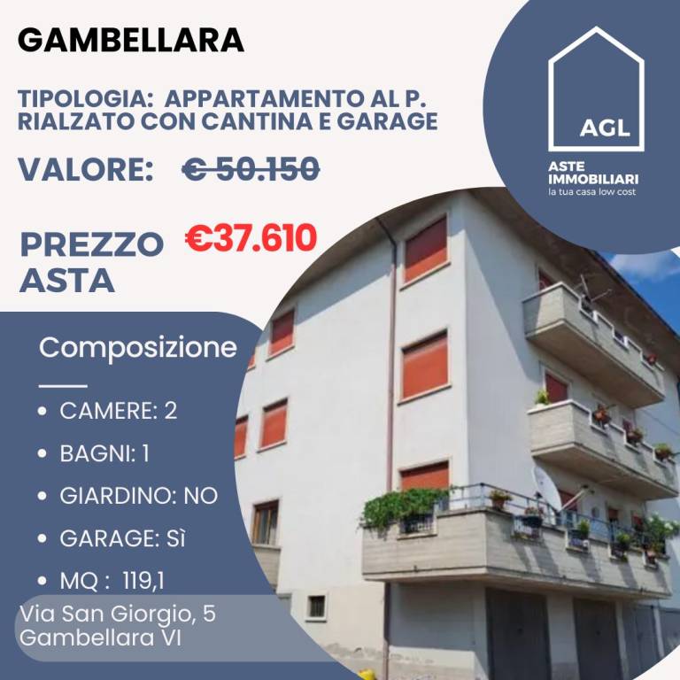 appartamento in vendita a Gambellara