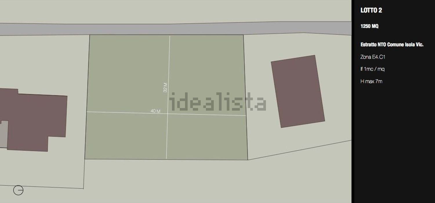 terreno edificabile in vendita ad Isola Vicentina in zona Ignago