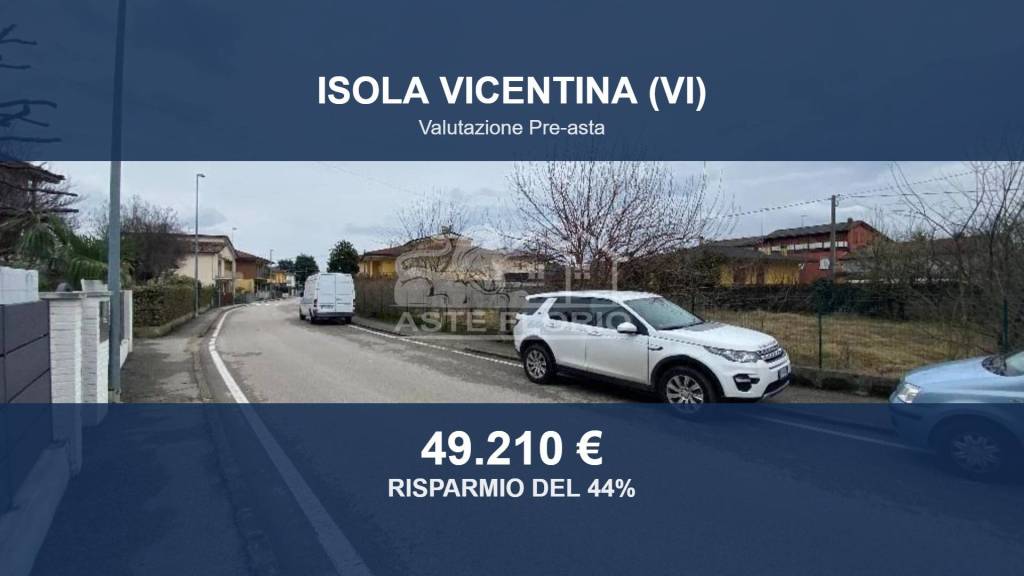 terreno edificabile in vendita ad Isola Vicentina in zona Castelnovo