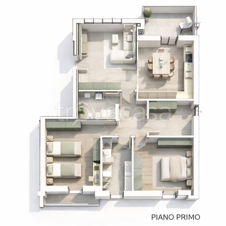 appartamento in vendita a Montebello Vicentino