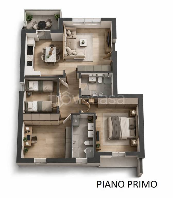 appartamento in vendita a Montebello Vicentino