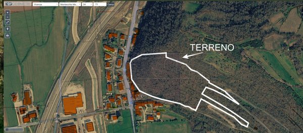 terreno edificabile in vendita a Montecchio Maggiore in zona Ghisa
