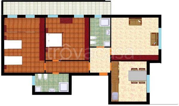 appartamento in vendita a Montecchio Precalcino