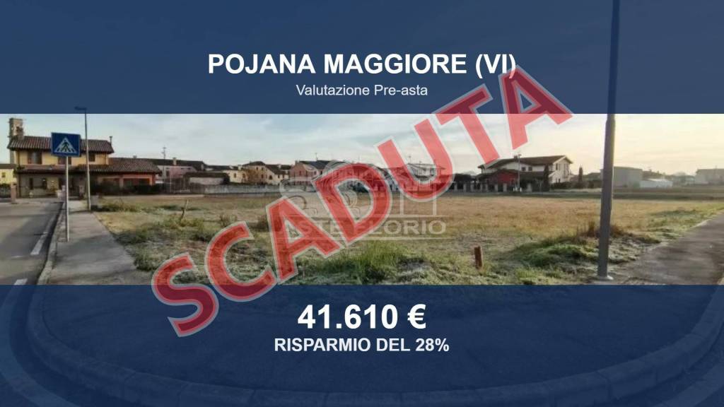terreno edificabile in vendita a Pojana Maggiore in zona Paradiso