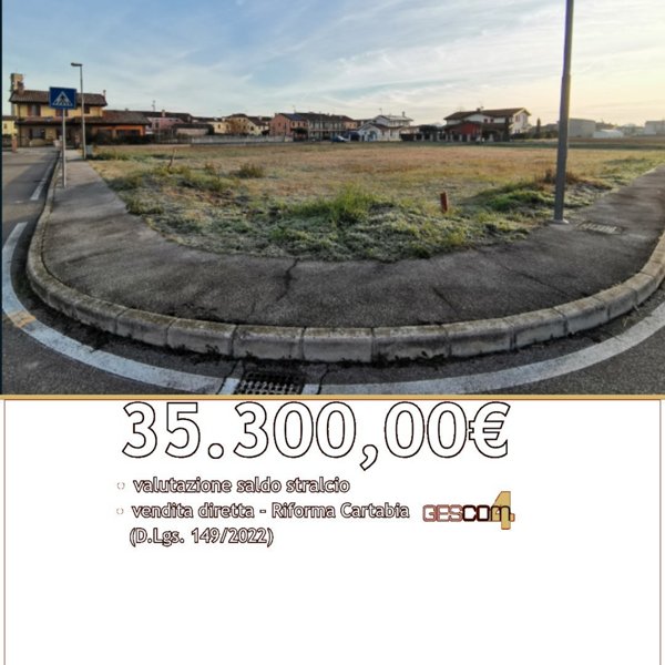 terreno in vendita a Pojana Maggiore