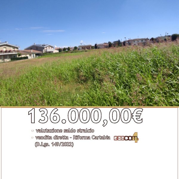 terreno in vendita a Pojana Maggiore