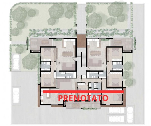 appartamento in vendita a Quinto Vicentino in zona Lanzè