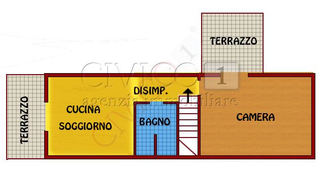 appartamento in vendita a Quinto Vicentino in zona Villaggio Monte Grappa