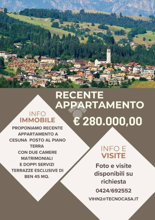 appartamento in vendita a Roana in zona Cesuna