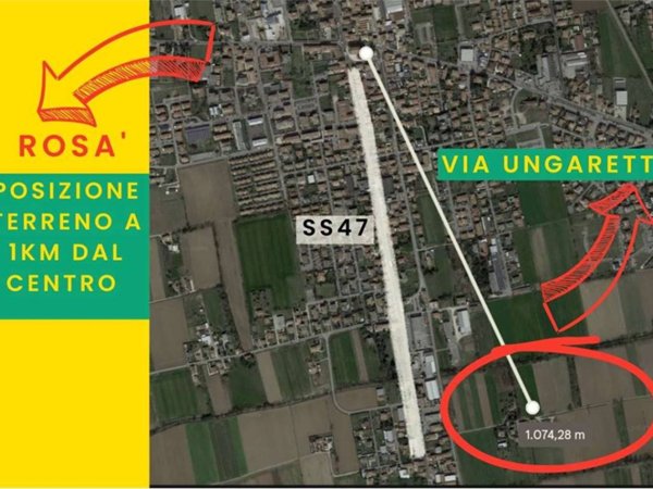 terreno agricolo in vendita a Rosà