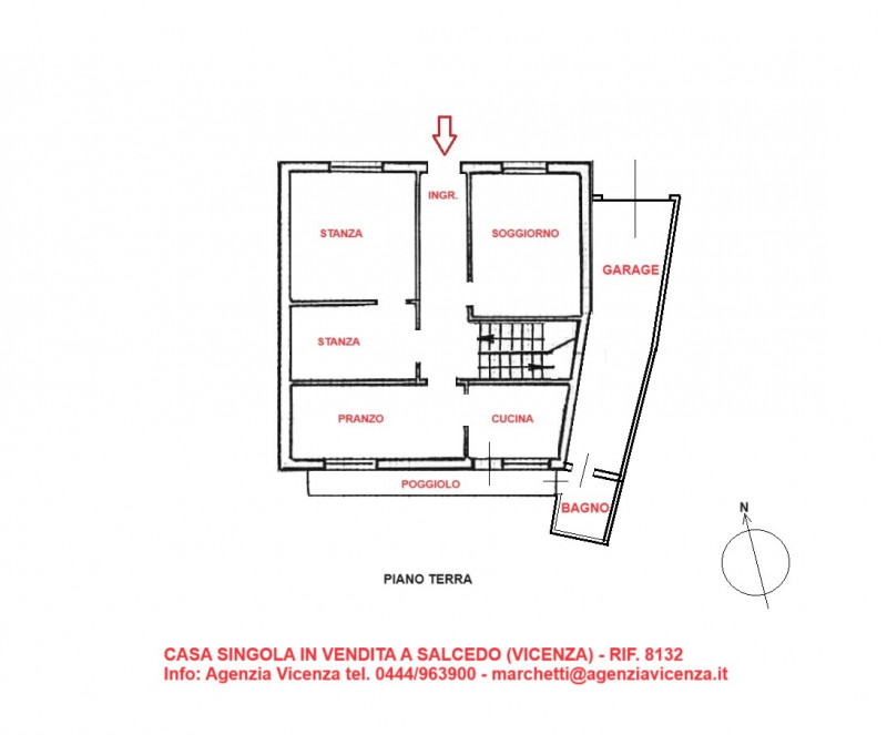 casa indipendente in vendita a Salcedo