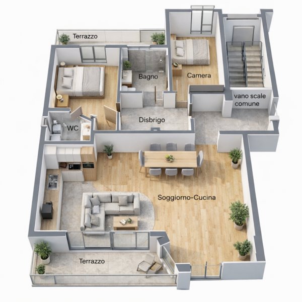 appartamento in vendita a Sarego