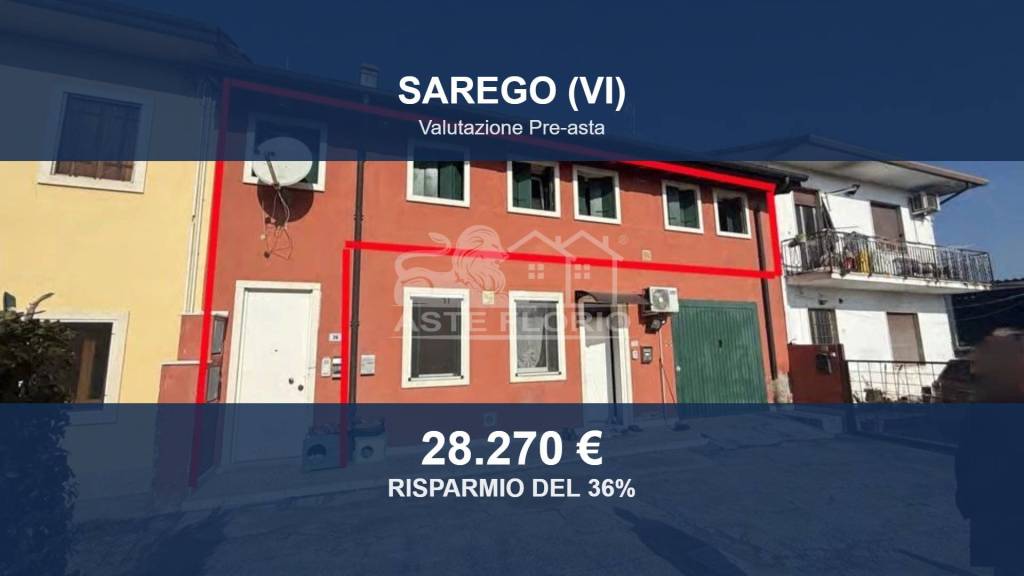 appartamento in vendita a Sarego in zona Monticello di Fara