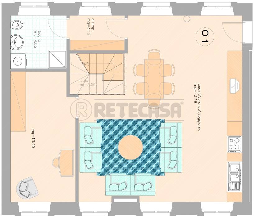 appartamento in vendita a Schio