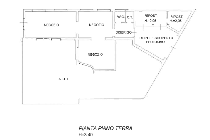 locale di sgombero in vendita a Torrebelvicino in zona Pievebelvicino