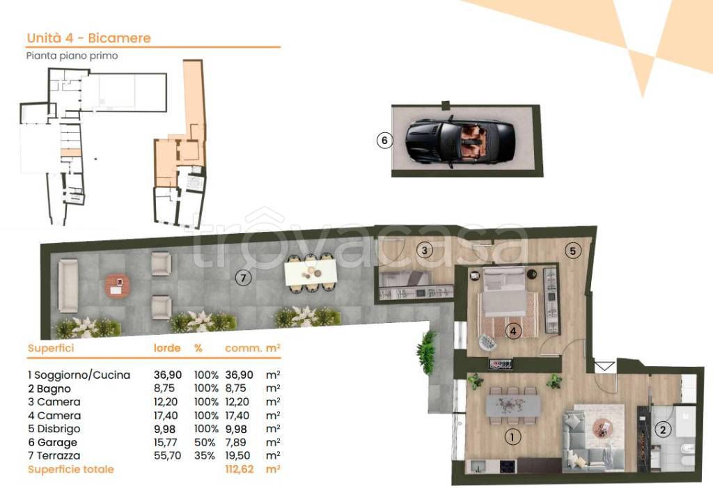 appartamento in vendita a Valdagno
