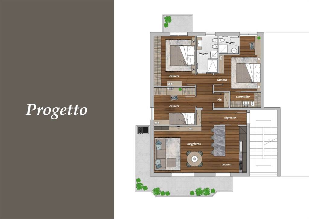 appartamento in vendita a Vicenza in zona San Bortolo/San Paolo