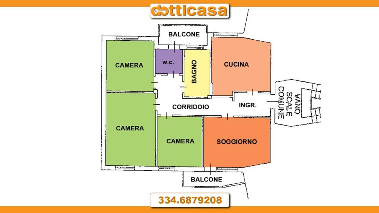 appartamento in vendita a Vicenza in zona San Bortolo/San Paolo