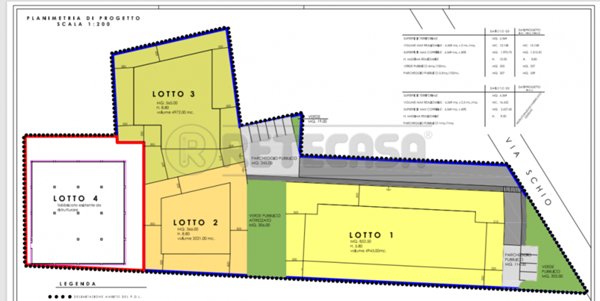 terreno edificabile in vendita a Vicenza