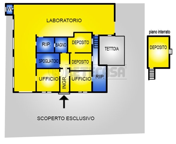 locale di sgombero in vendita a Vicenza