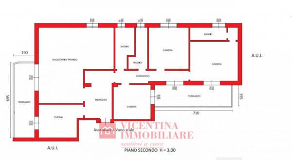 appartamento in vendita a Vicenza in zona Sant'Andrea