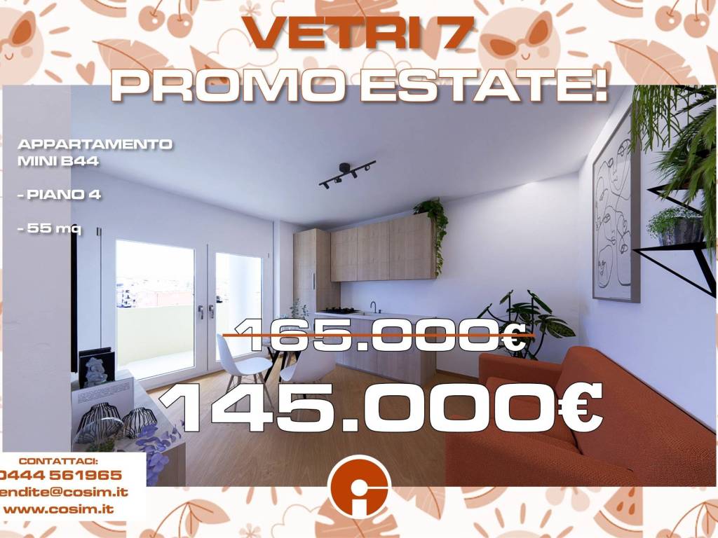 appartamento in vendita a Vicenza in zona Villaggio del Sole