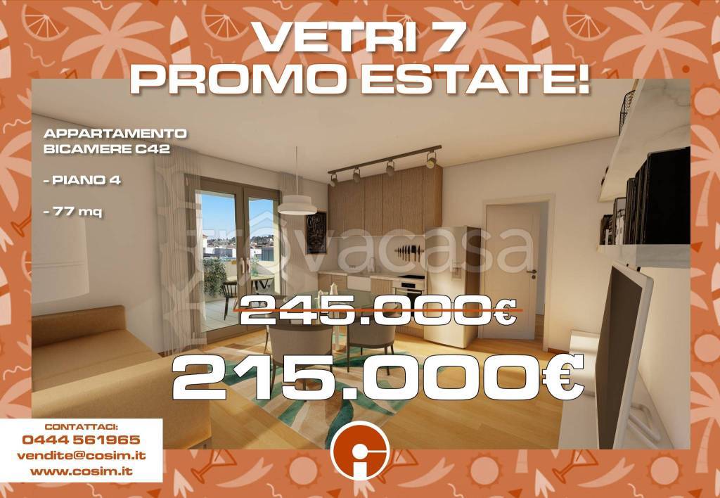 appartamento in vendita a Vicenza in zona San Felice