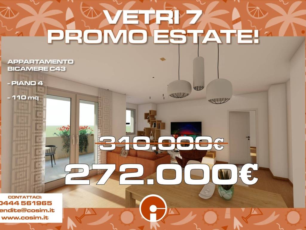 appartamento in vendita a Vicenza in zona Cattane