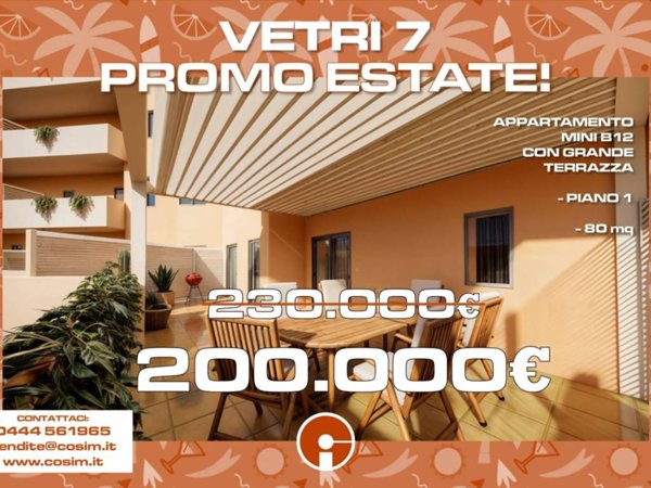 appartamento in vendita a Vicenza in zona Villaggio del Sole