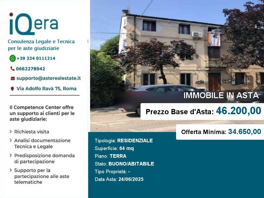 appartamento in vendita a Vicenza in zona Pio X