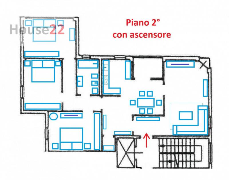 appartamento in vendita a Vicenza in zona Monte Berico